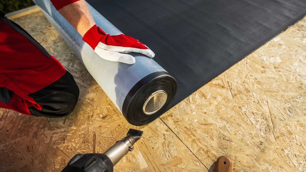 Rubber roofing Galveston